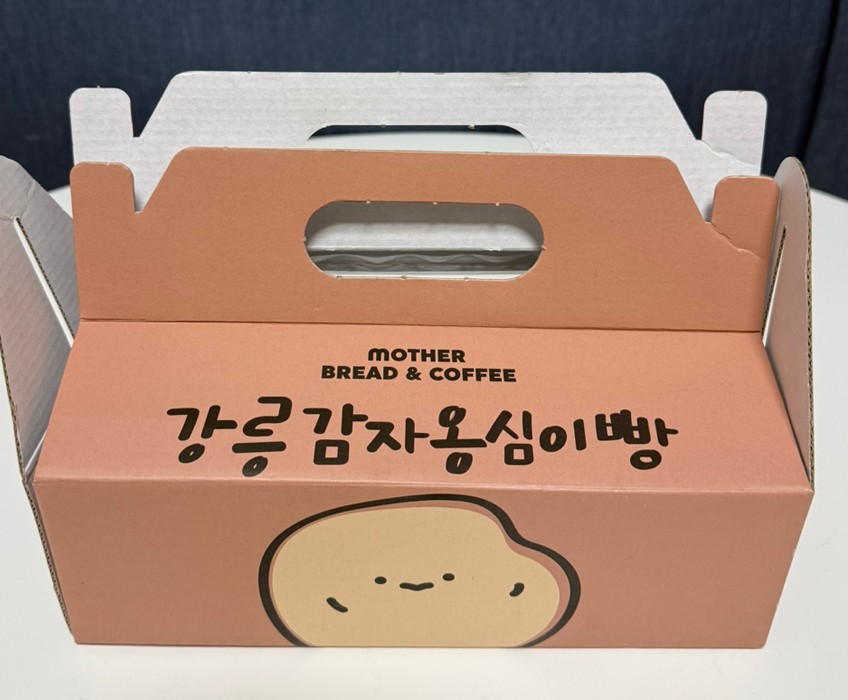 마더커피 - 강릉옹심이빵 3개입(창문형) 손잡이형 패키지 이미지 0